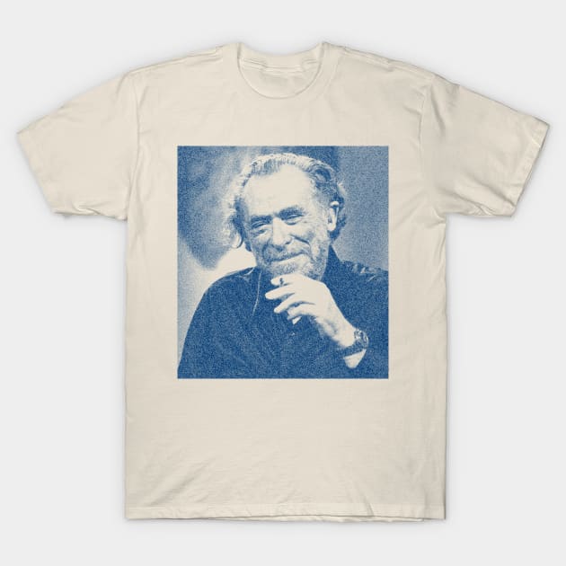 Charles Bukowski - Classic Sketch T-Shirt by NavyVW